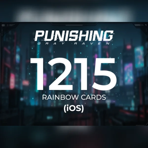 Punishing Gray Raven - 1215 Rainbow Cards (iOS) Direct Top-Up - GLOBAL