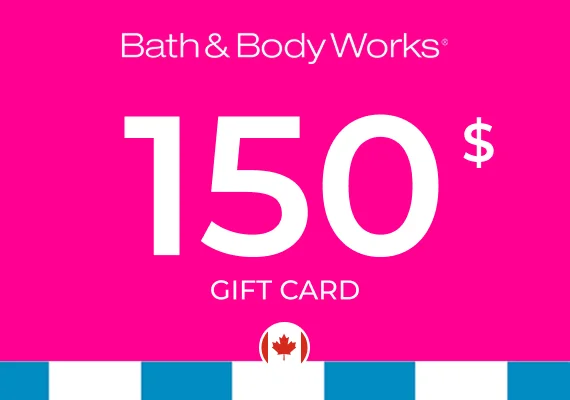 Bath and Body Works Gift Card 150 CAD