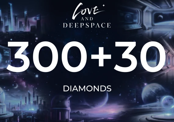 Love and Deepspace - 300 Crystals+30 Diamonds