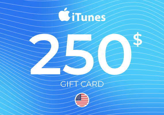 Apple iTunes Gift Card 250 USD