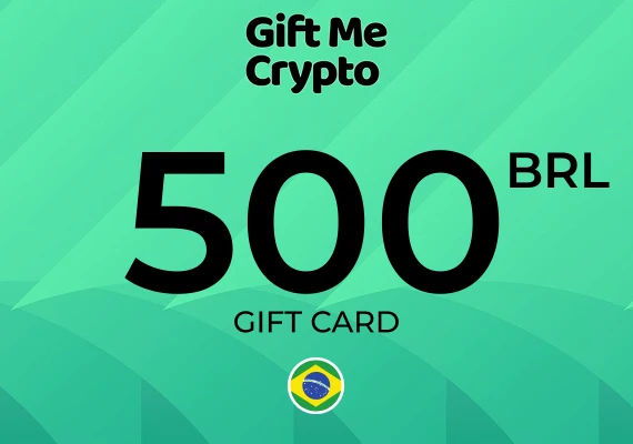 Gift Me Crypto Gift Card 500 BRL