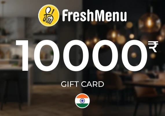 Fresh Menu Gift Card 10000 INR Key - INDIA