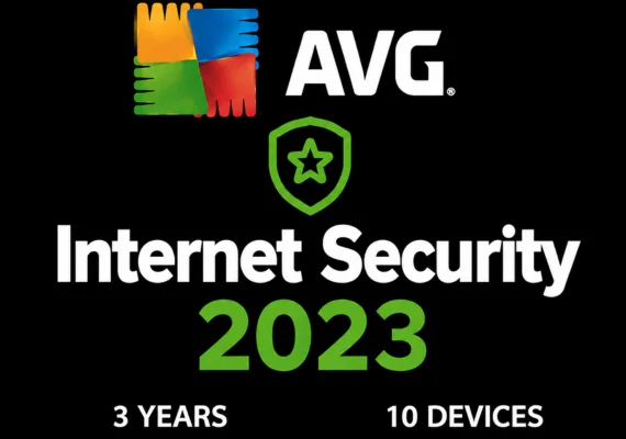 AVG Internet Security 2023 Key (3 Years / 10 Devices) - GLOBAL