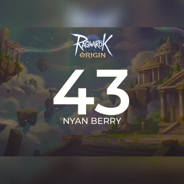 Ragnarok Origin - 43 Nyan Berry Direct Top-Up - GLOBAL
