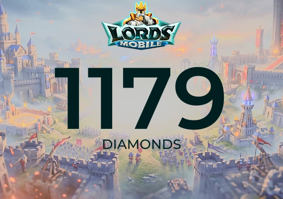 Lords Mobile - 1179 Diamonds