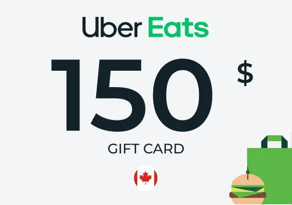 Uber Eats Gift Card 150 CAD
