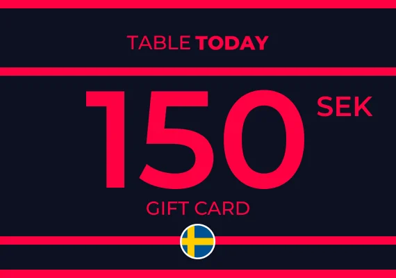 TableToday Gift Card 150 SEK