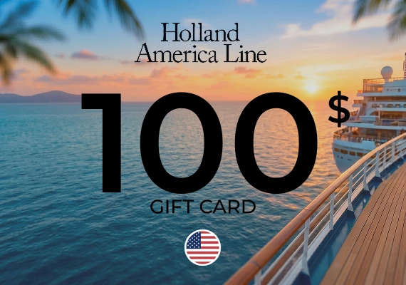 Holland America Line Gift Card 100 USD