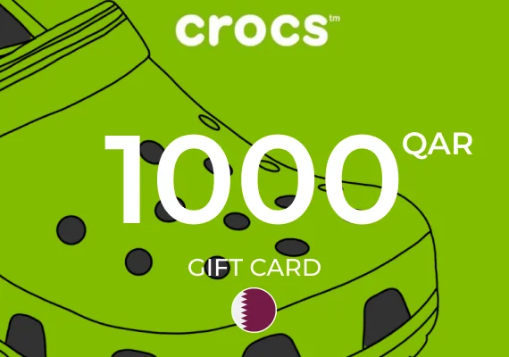 Crocs Gift Card 1000 QAR