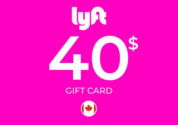 Lyft Gift Card 40 CAD