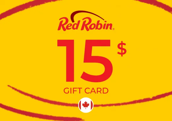 Red Robin Gift Card 15 CAD