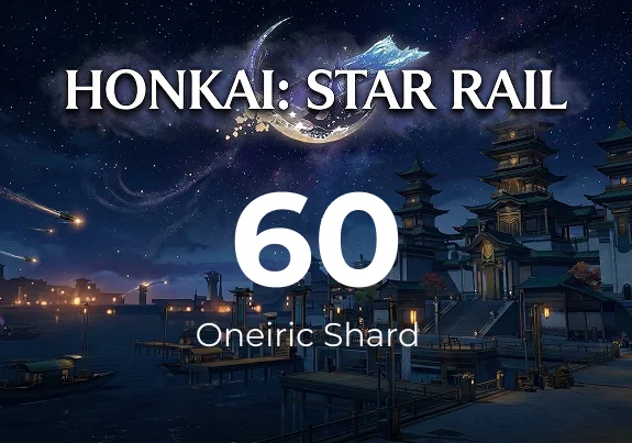 Honkai: Star Rail - 60 Oneiric Shard