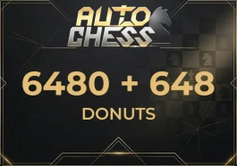 Auto Chess - 6480 + 648 Donuts
