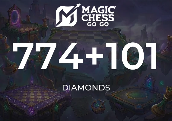 Magic Chess: Go Go - 774 + 101 Diamonds