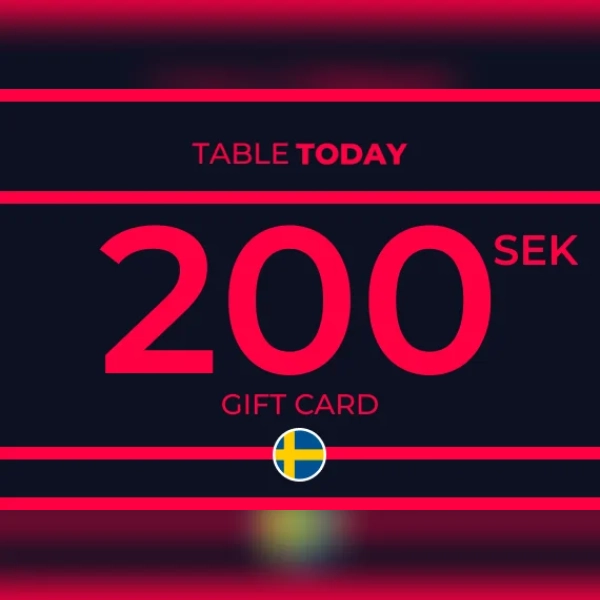 TableToday Gift Card 200 SEK Key - SWEDEN