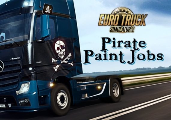 Euro Truck Simulator 2 - Pirate Paint Jobs Pack (DLC) (PC) Euro Truck Simulator 2 - Pirate Paint Jobs Pack (DLC) (PC)