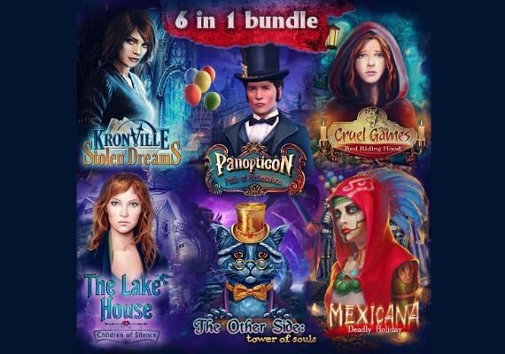 Hidden Object 6-in-1 bundle (PC) Hidden Object 6-in-1 bundle (PC)