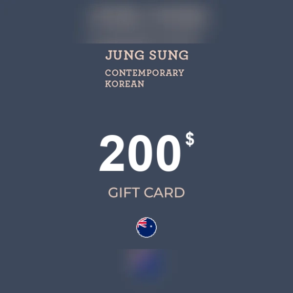 Jung Sung Contemporary Korean Gift Card 200 AUD Key - AUSTRALIA
