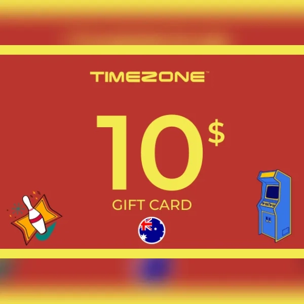 Timezone Gift Card 10 AUD Key - AUSTRALIA