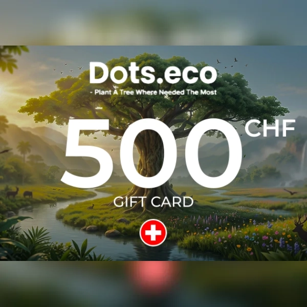 Dots.eco - Plant A Tree Where Needed The Most Gift Card 500 CHF Key - SWITZERLAND