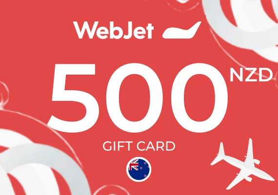 Webjet Gift Card 500 NZD
