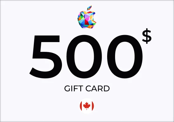 Apple Gift Card 500 CAD
