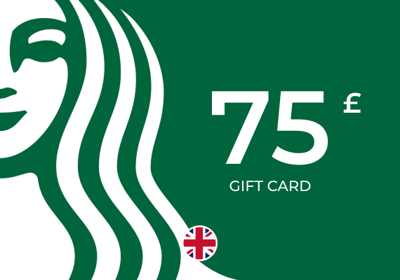 Starbucks Gift Card 75 GBP