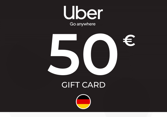 Uber Gift Card 50 EUR Uber Gift Card 50 EUR