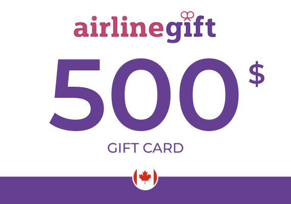 AirlineGift Gift Card 500 CAD
