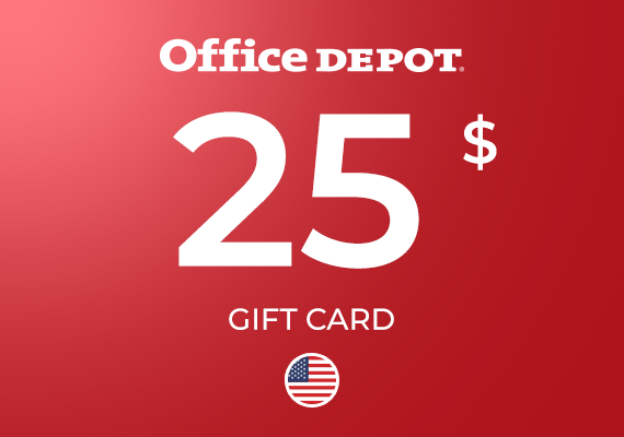 Office Depot Gift Card 25 USD