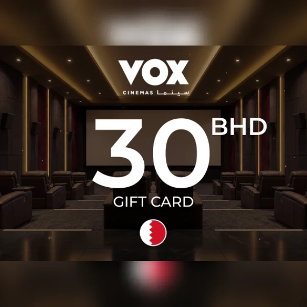 VOX Cinemas Gift Card 30 BHD Key - BAHRAIN