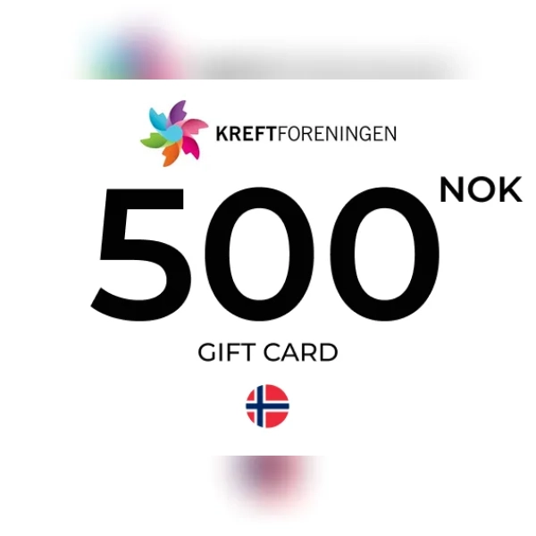 Kreftforeningen Gift Card 500 NOK Key - NORWAY