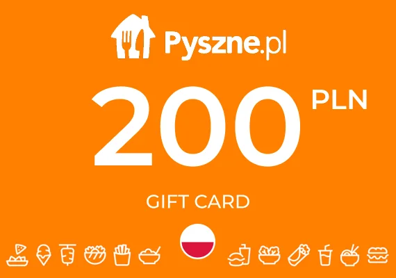 Pyszne Gift Card 200 PLN