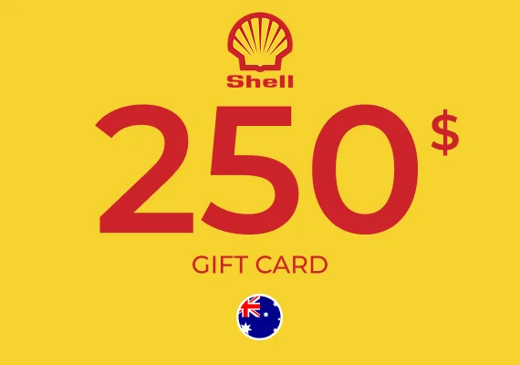 Shell Gift Card 250 AUD Key - AUSTRALIA