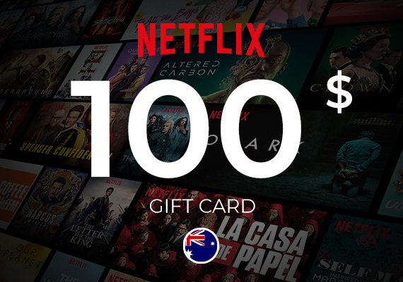 Netflix Gift Card 100 AUD Netflix Gift Card 100 AUD