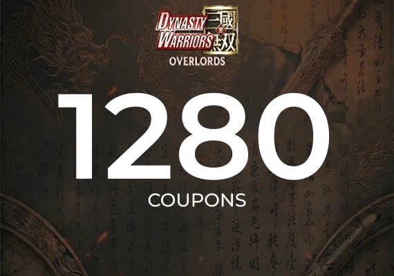 Dynasty Warriors: Overlords - 1280 Coupons
