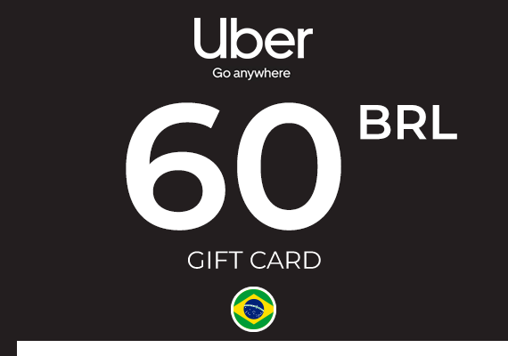 Uber Gift Card 60 BRL Uber Gift Card 60 BRL