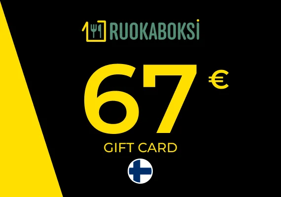 Ruokaboksi Gift Card 67 EUR