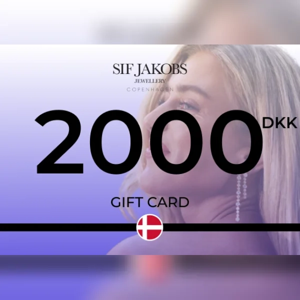 Sif Jakobs Jewellery Gift Card 2000 DKK Key - DENMARK