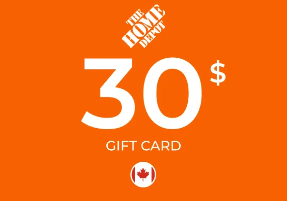 The Home Depot Gift Card 30 CAD