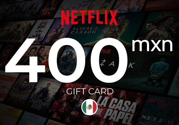 Netflix Gift Card 400 MXN Netflix Gift Card 400 MXN