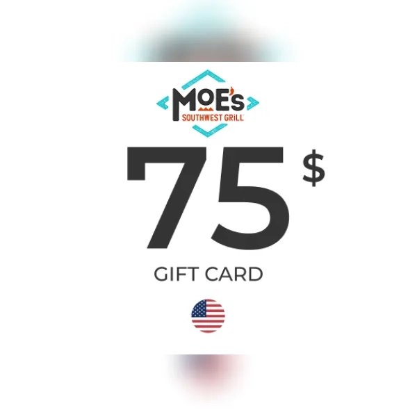 Moe’s Southwest Grill Gift Card 75 USD Key - UNITED STATES