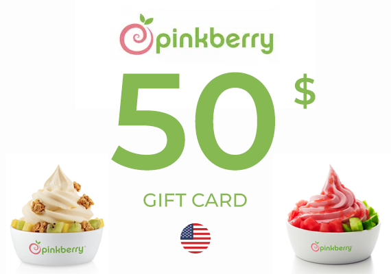 Pinkberry Gift Card 50 USD