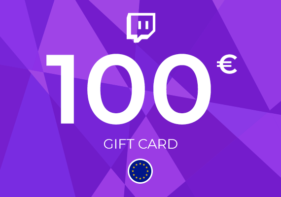 Twitch Gift Card 100 EUR