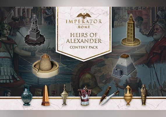 Imperator: Rome - Heirs of Alexander Content Pack (DLC) (PC) Imperator: Rome - Heirs of Alexander Content Pack (DLC) (PC)