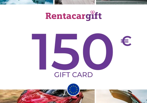 RentacarGift Gift Card 150 EUR