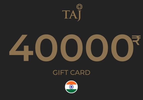 Taj Hotels Gift Card 40000 INR