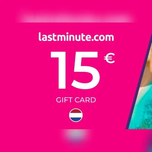 Lastminute.com Travel Gift Card 15 Eur Key - Netherlands