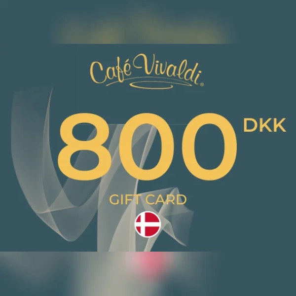 Café Vivaldi Gift Card 800 DKK Key – DENMARK