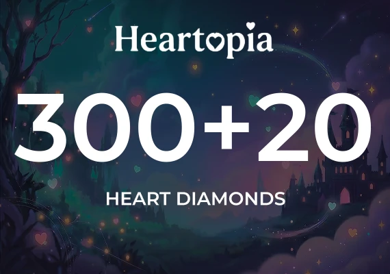 Heartopia - 300+20 Heart Diamonds